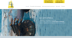 Desktop Screenshot of decap-express.com